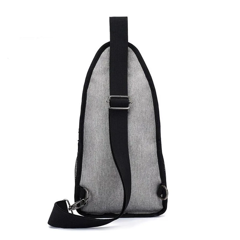 Мужские сумки через плечо UOSC с передней молнией Модные Винтажные нагрудные