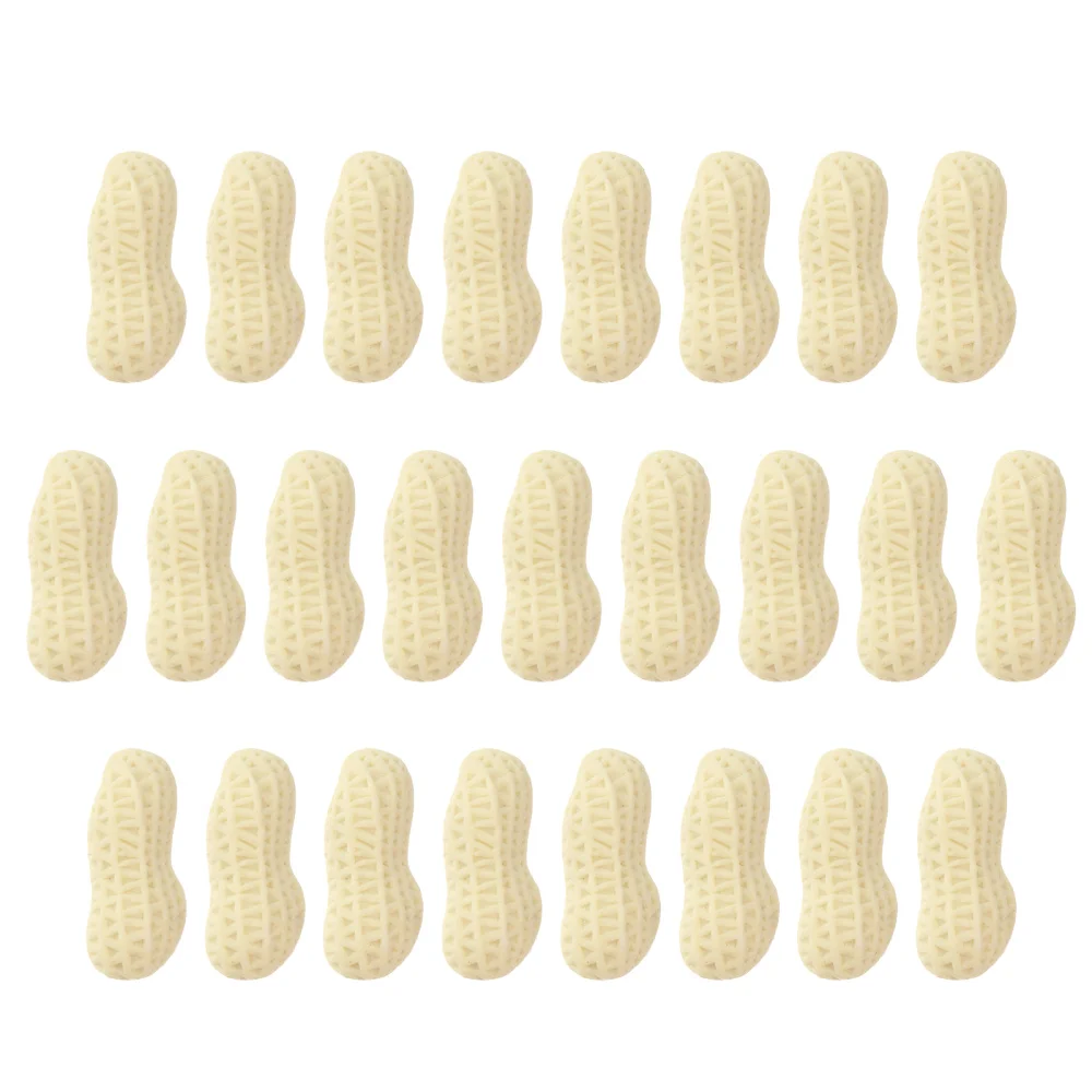 

25pcs Creative Stationery Lovely Simulation Peanut Eraser Chic Stationery