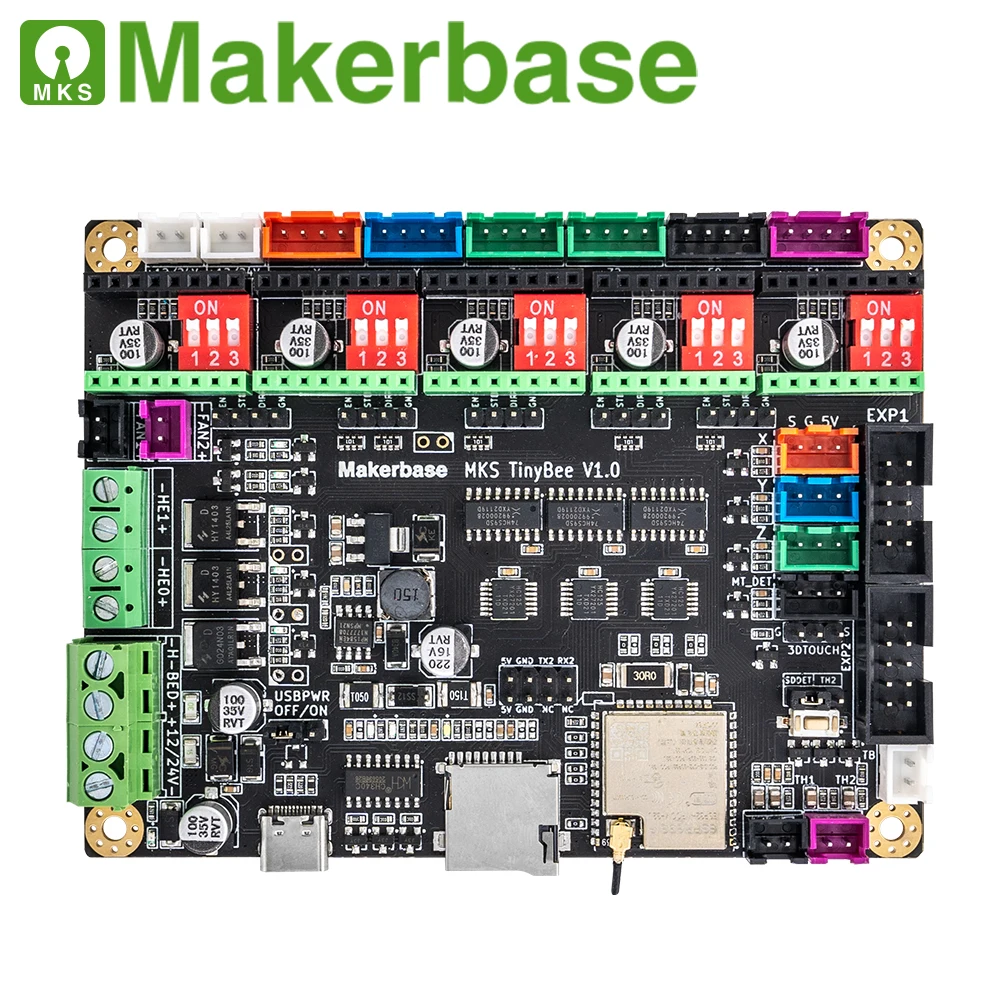 Makerbase MKS TinyBee плата управления для 3D-принтера ESP32 MCU детали TFT-экран Wi-Fi функция