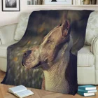 Американский питбультерьер фланелевые пледы Одеяло 3D печатных Утепленная одежда диван ребенок Одеяло домашний декор мечта Семья подарок