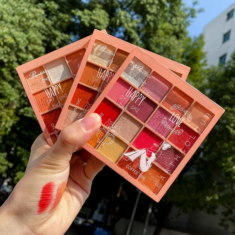 Палитра теней для век палитра 16 цветов |