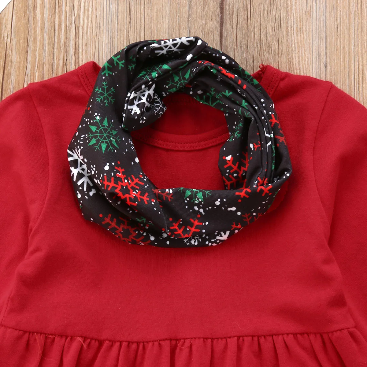 Милая Рождественская повседневная одежда из 3 предметов Рождественские наряды