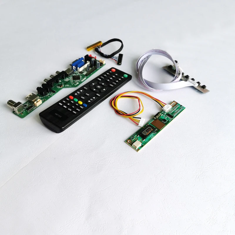 Для B156XW01/LP156WH1 ноутбук ПК VGA + аудио USB пульт дистанционного управления-1 шт. с