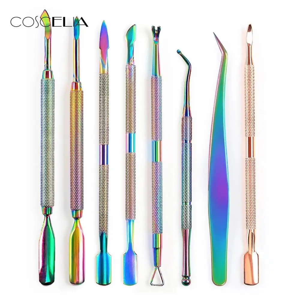 1 шт. серебряное двухстороннее одиночное из нержавеющей стали треугольный