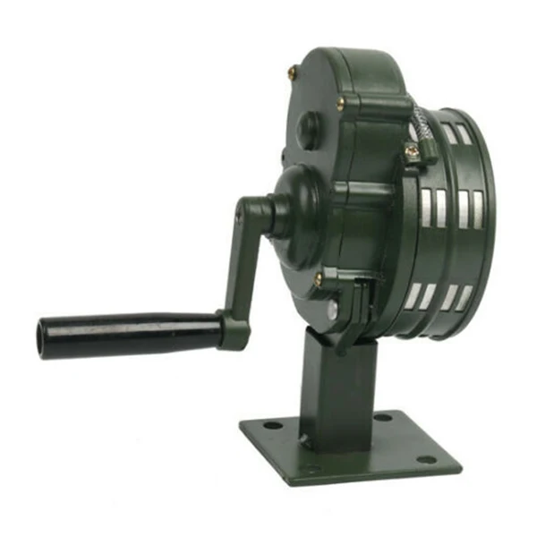 

Crank Hand Operated Air Siren Horn Fire Emergency Security Alarm Aluminum Alloy VH99