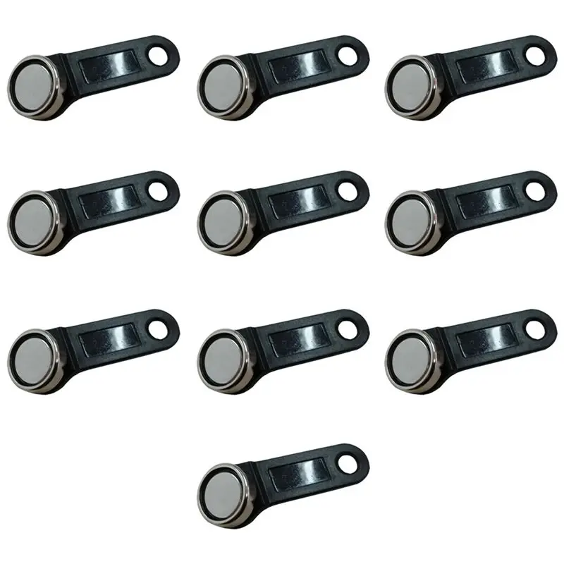 10 шт. DS1990A F5 TM карта iButton тег с настенным черным|IC/ID карты| |