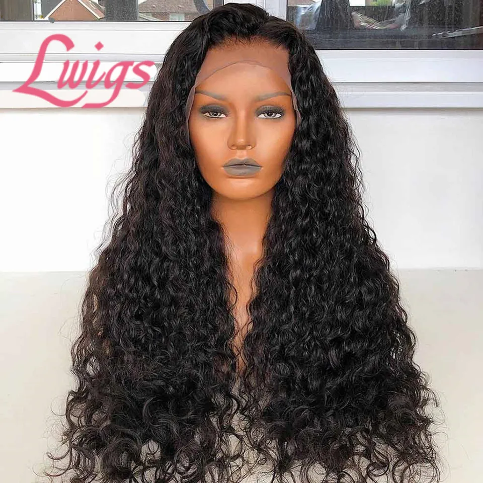 Дешевые Синтетические волосы на кружеве человеческие парик бразильский