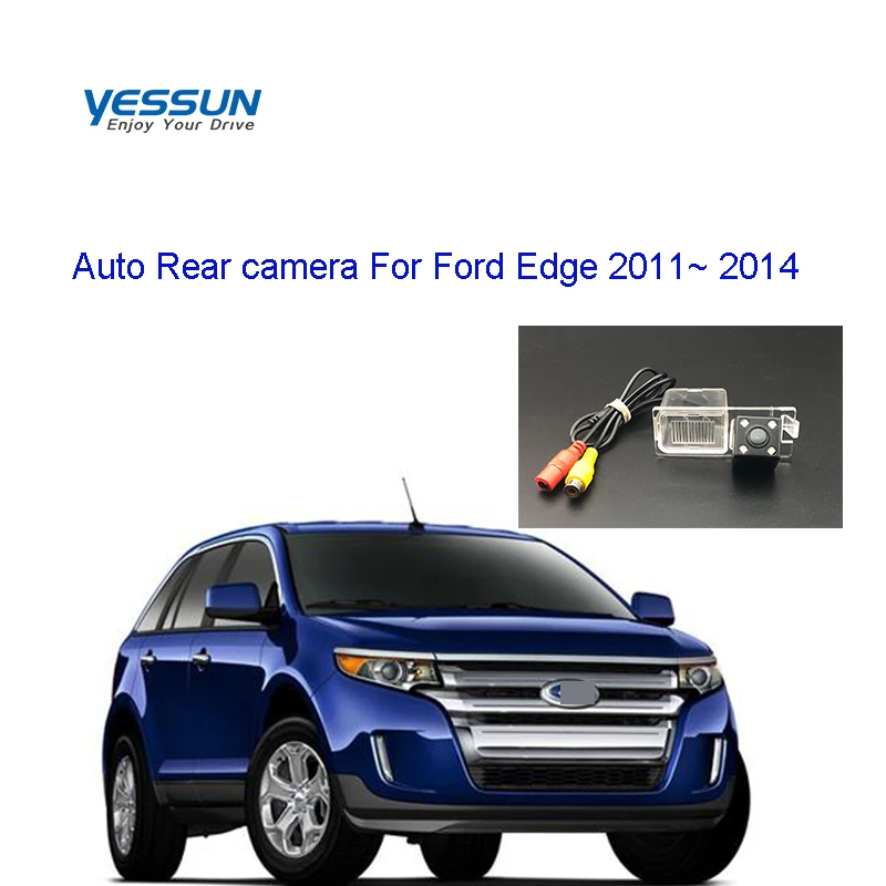 Yessun камера номерного знака для Ford Edge 2011 ~ 2014 Автомобильная заднего вида