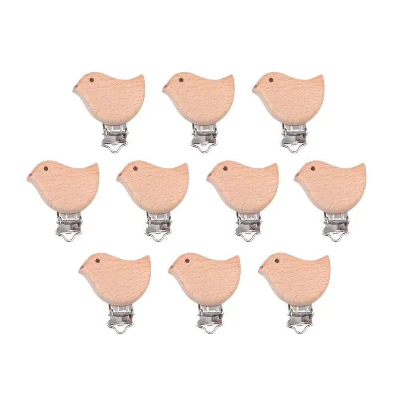 Зажимы для пустышки 10 шт. аксессуары мультяшной резинки зубной сделай сам