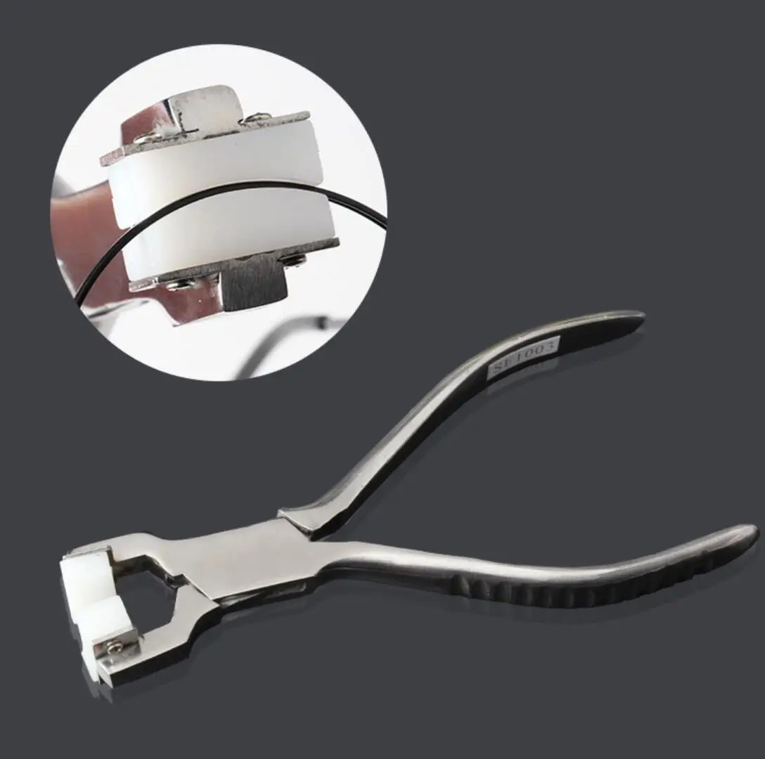 Bracelet Plier Tools Stainless Steel Bracelet Jewelry Repair Tool Forming Spring Bending Nylon Jaws Ring Plier jewellery tools