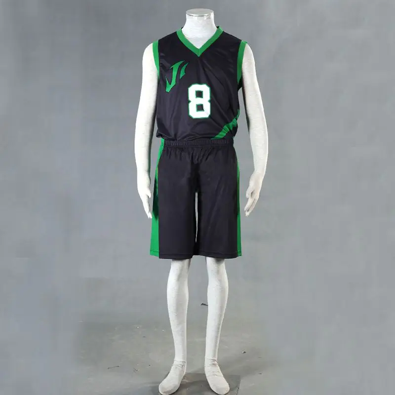Костюм для косплея Kuroko no Basuke Basket последняя игра Джерси № 4 6 7 8 12 спортивная форма