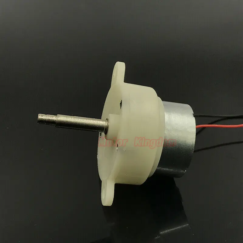 Микро 300 турбо червячный Шестерни мотор редуктор постоянного тока 3V 9V 6V 7 об/мин