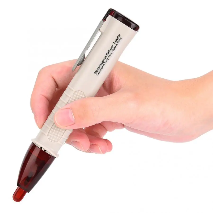 Тестер ручка Бесконтактный детектор электромагнитного поля излучения