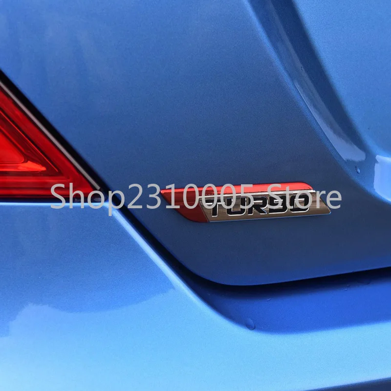 GT V6 TGDI TURBO SPORT Ограниченная серия Хромированные Металлические Буквы эмблема