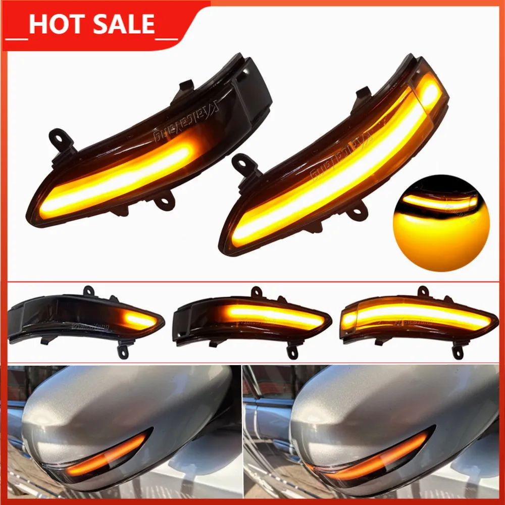 

Зеркало заднего вида, светодиодный светильник Тель поворота, динамический мигающий сигнал для Subaru Forester Outback Legacy Tribeca 2007-2016