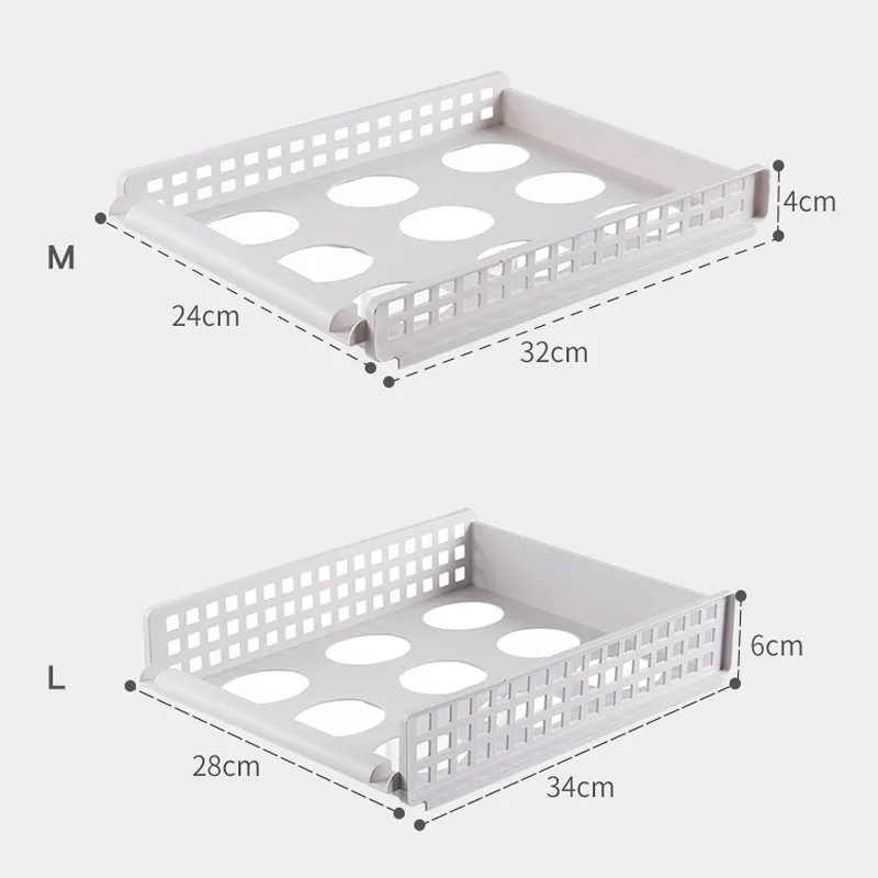 

5p Layered Wardrobe Partition Storage Rack Drawer Foldable Cabinet Stackable Closet Organizer Interspace Shelf Clothes Organizer