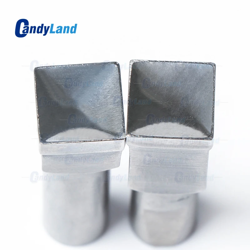 

CandyLand Square Logo Tablet Die 3D Pill Press Mold Candy Punching Die Custom Logo Calcium Tablet Punch Die For TDP 0 Machine