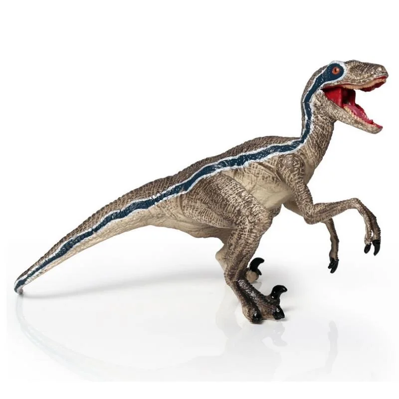 Динозавры Velociraptor Blue Raptor Классические игрушки для мальчиков Детские модели