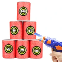 6pcs bullets target for nerf toy gun shooting target children shot game target kids outdoor toy accessories