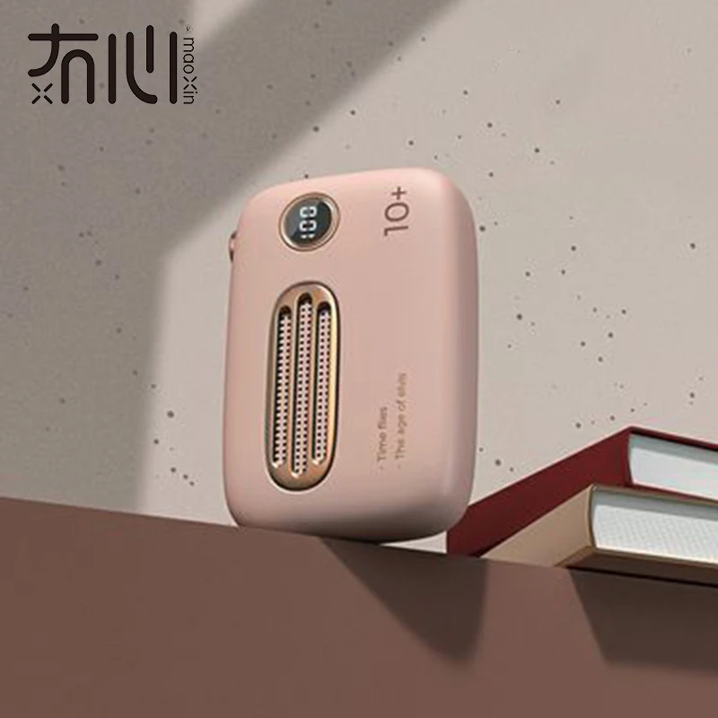 Пауэр банк внешний аккумулятор 10000 для xiaomi huawei iPhone внешний аккумулятор для телефона mini power bank ретро двойной USB-вход повербанк