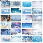 Mocsicka зимний фон Снежная сцена Снежинка снежное поле лес замок фото фон ребенок новорожденный портрет фотографии реквизит