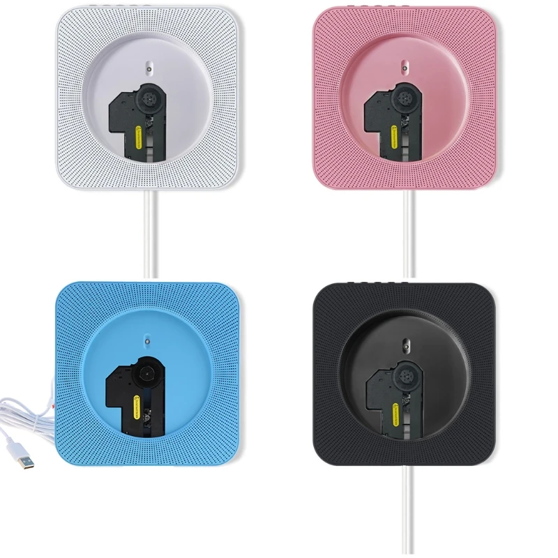 Портативный настенного крепления C D музыкальный плеер Bluetooth дома плеер|CD-плееры| |