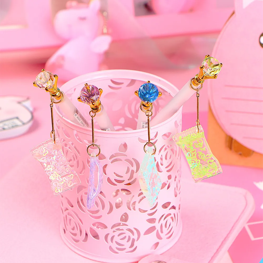 1 шт. алмазные конфеты автоматическая подвеска в форме карандаша механические