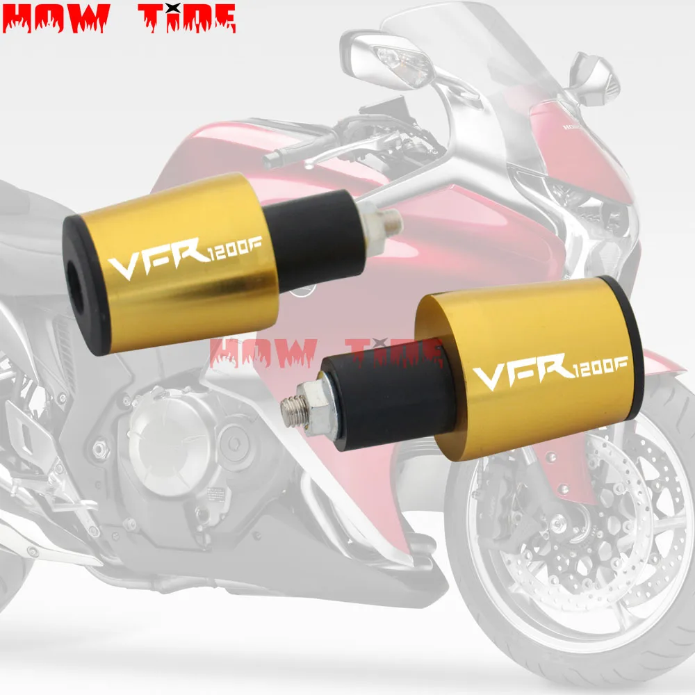 Алюминиевые аксессуары для мотоциклов HONDA VFR 1200/F VFR1200F CNC 7/8 дюйма 22 мм ручки руля