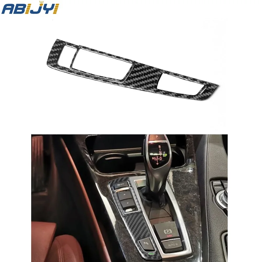 

Car Accessories Carbon Fiber Interior Cover Trim for BMW 6 Series(F12 F13) COUPE Covertible 2011-2018 Comfort Button 3 Pieces