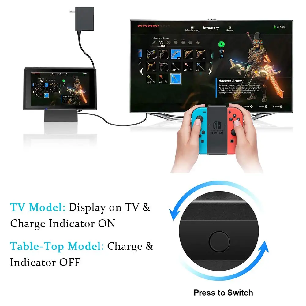 Rend Переключатель консоли видео конвертер портативный мини HDMI ТВ Замена док
