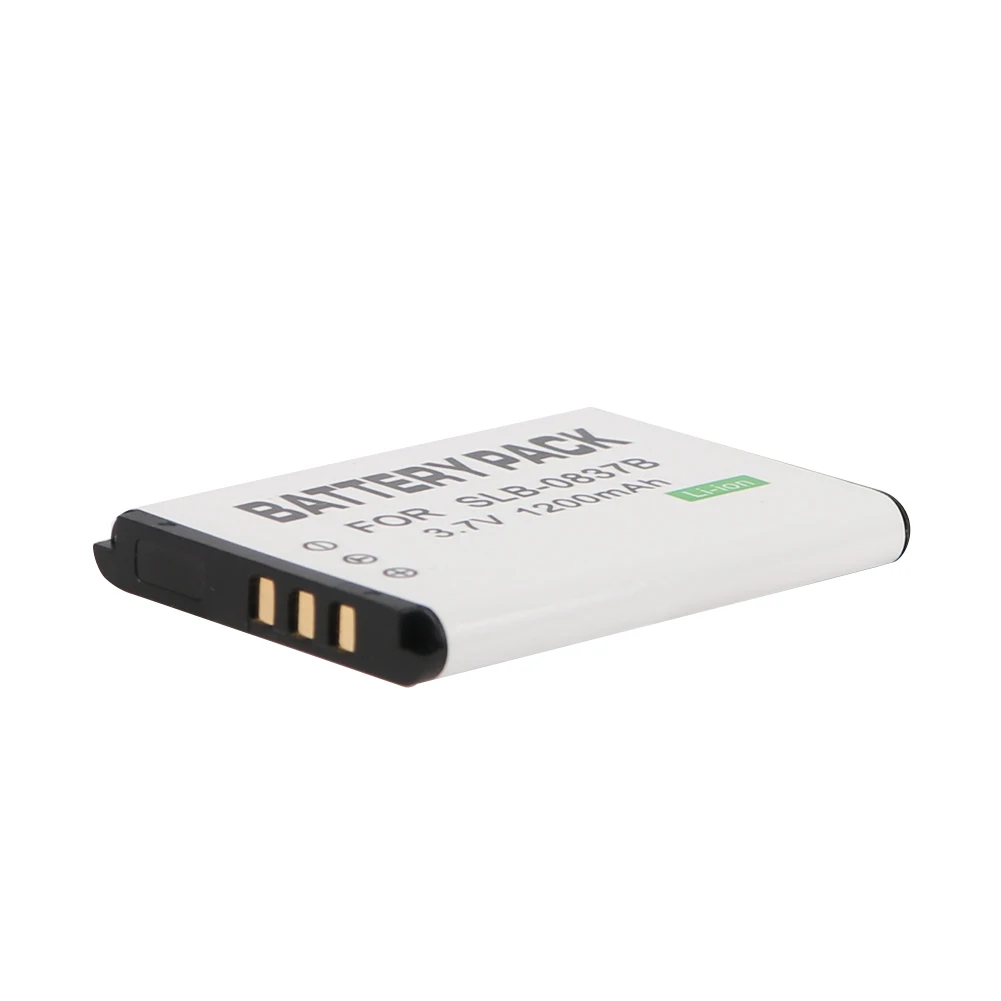 Оригинальный аккумулятор высокой емкости OHD SLB-0837B 0837B для камеры SAMSUNG NV8 NV10 NV15 NV20 L70 L83T L201 L301 on.