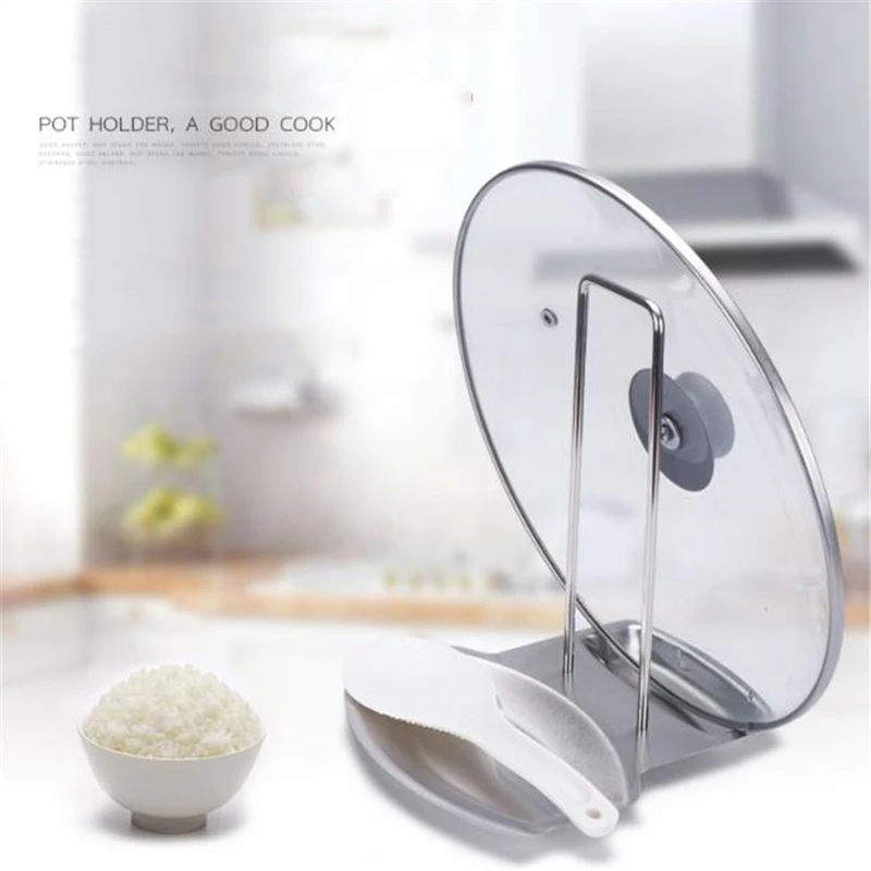 Кухонная стойка для крышек кастрюля и ложки 1 шт. | Дом сад