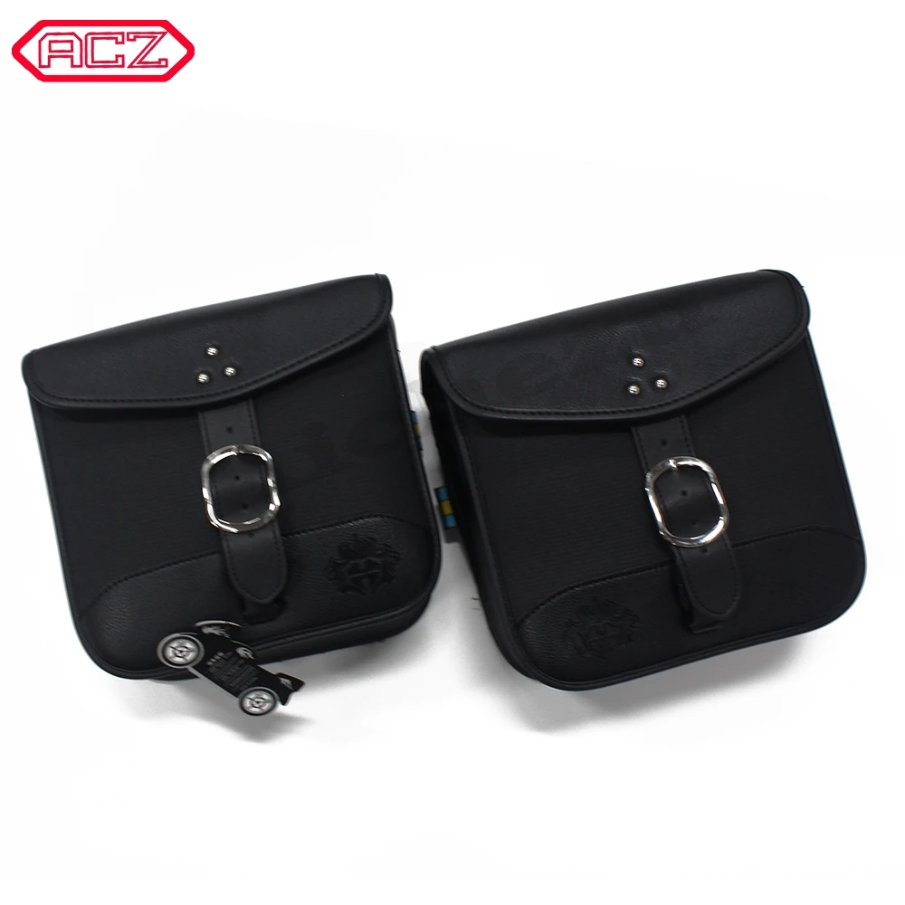 Unique Motorbike Large Capacity Side Bags Storage Tool Motorcycle Universal Saddle Bag