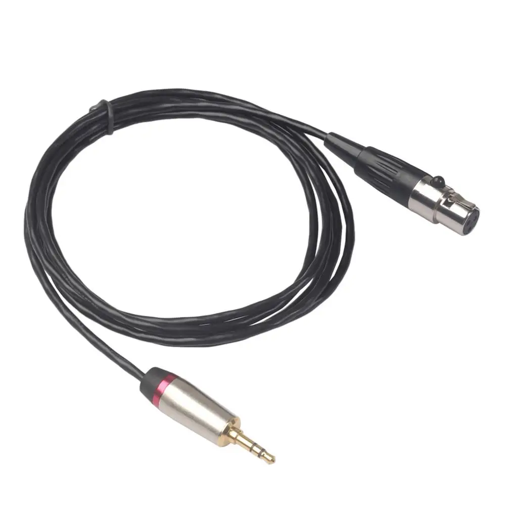 Gold Plated Extension Cable Mini XLR 3Pin Female to 3.5mm TRS Stereo Microphone Rugged and Durable Contact Performance | Электроника
