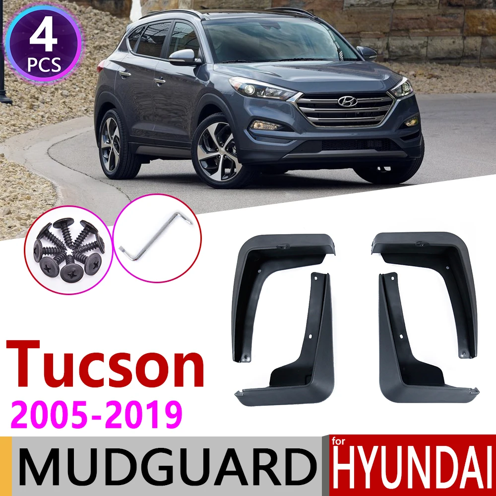 Автомобильный брызговик для Hyundai Tucson JM лм TL 2005 ~ 2019 ix35 Fender закрылки аксессуары