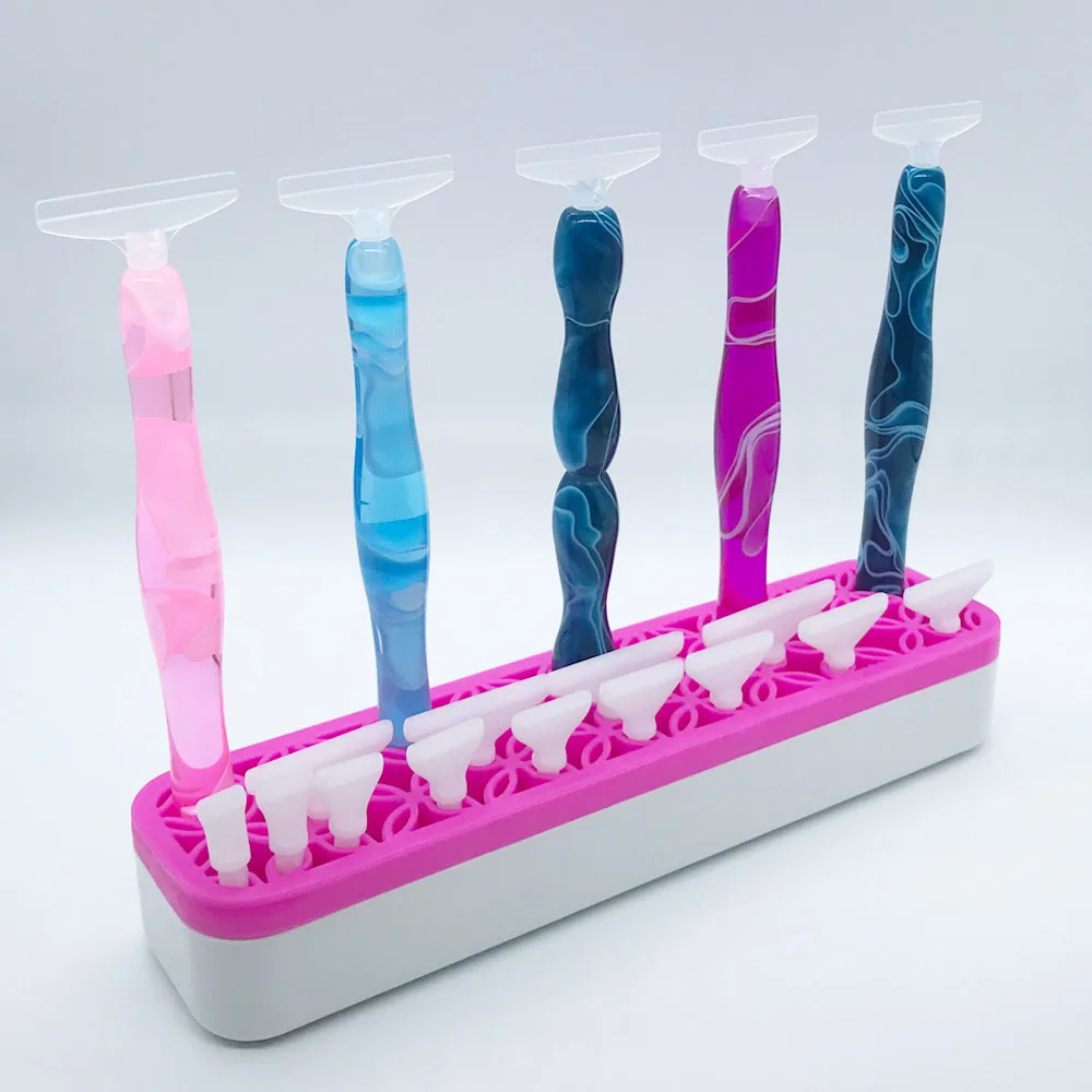 5D алмазная Живопись Точка Дрель Ручка замена наконечник для хранения