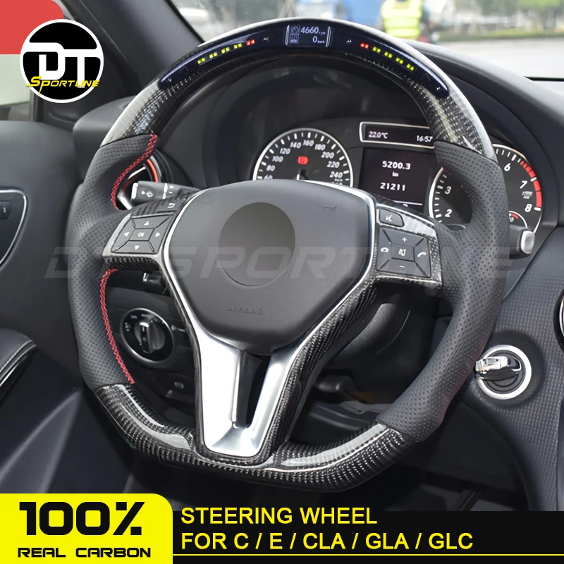 Светодиодный руль, совместимый для Mercedes Benz X156 X204 C117, X117 W218, X218 R231 GLA AMG светодиодный дисплей