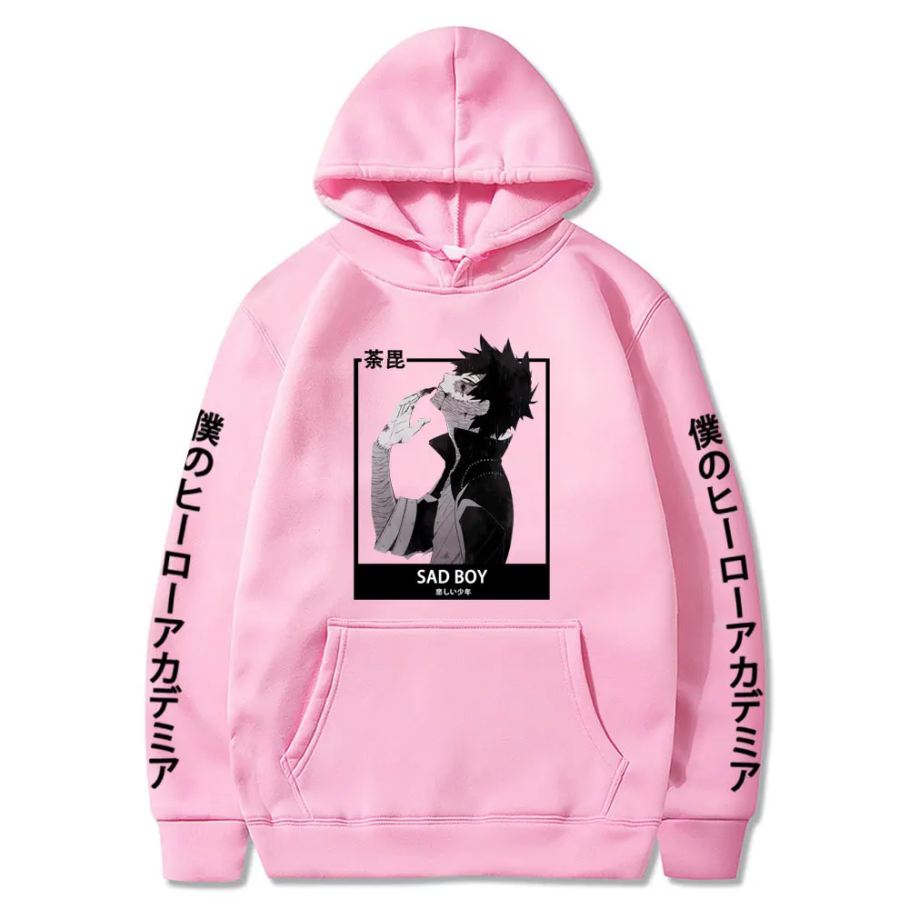 

Women Harajuku Hoodie Anime My Hero Academia Print Hoodies Men's Long Sleeve Sweatshirt Fashion Pullover Streetwear Tops