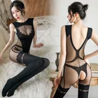 Сексуальные женские чулки, колготки, сексуальные эротические колготки, открытое нижнее белье, прозрачное эротическое белье