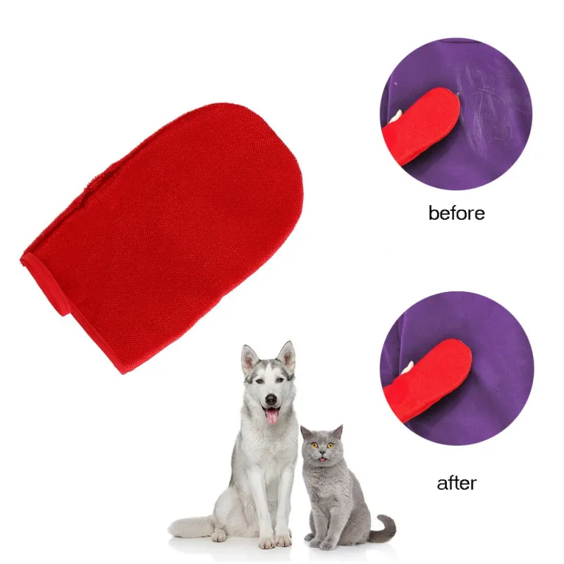 Липкие перчатки для удаления волос домашних животных одежда щетка пыли липкий