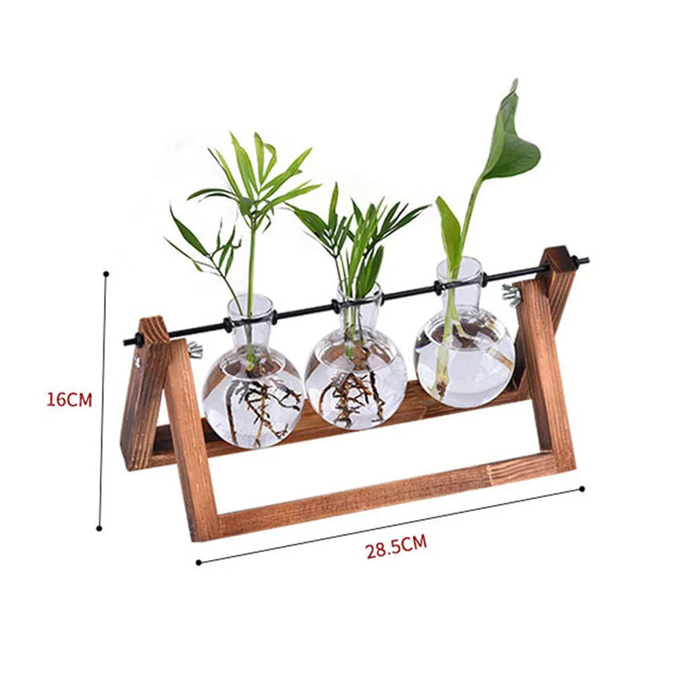 Гидропонные вазы для растений стеклянная ваза плантатор Террариум стол