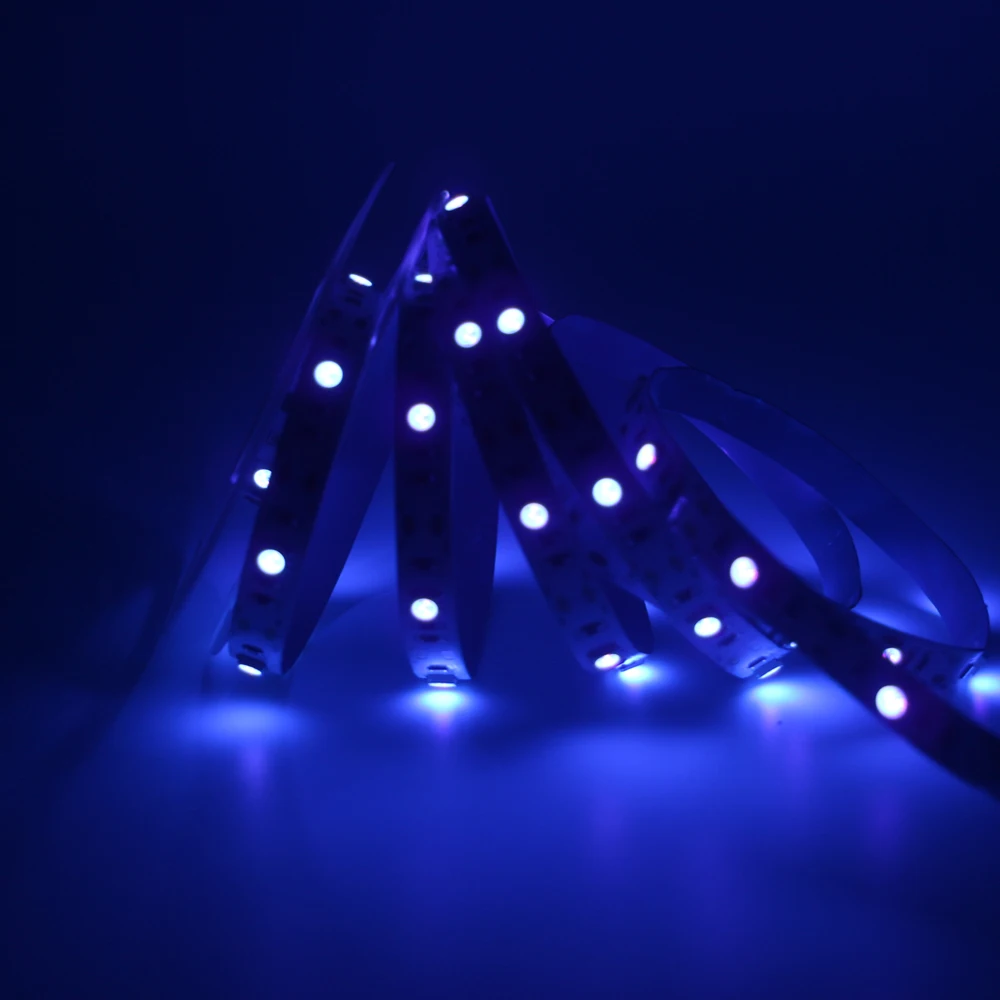 Ультрафиолетовая Светодиодная лента 5 В 5050 SMD с аккумулятором | Освещение
