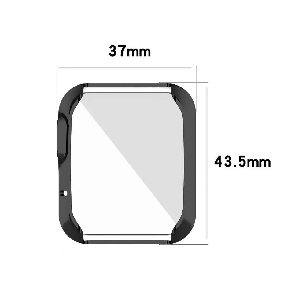 

Cover For Xiaomi Watch Mi Watch Lite Redmi Case Smartwatch Plated Accessories TPU Bumper All-Around Screen Protector Case