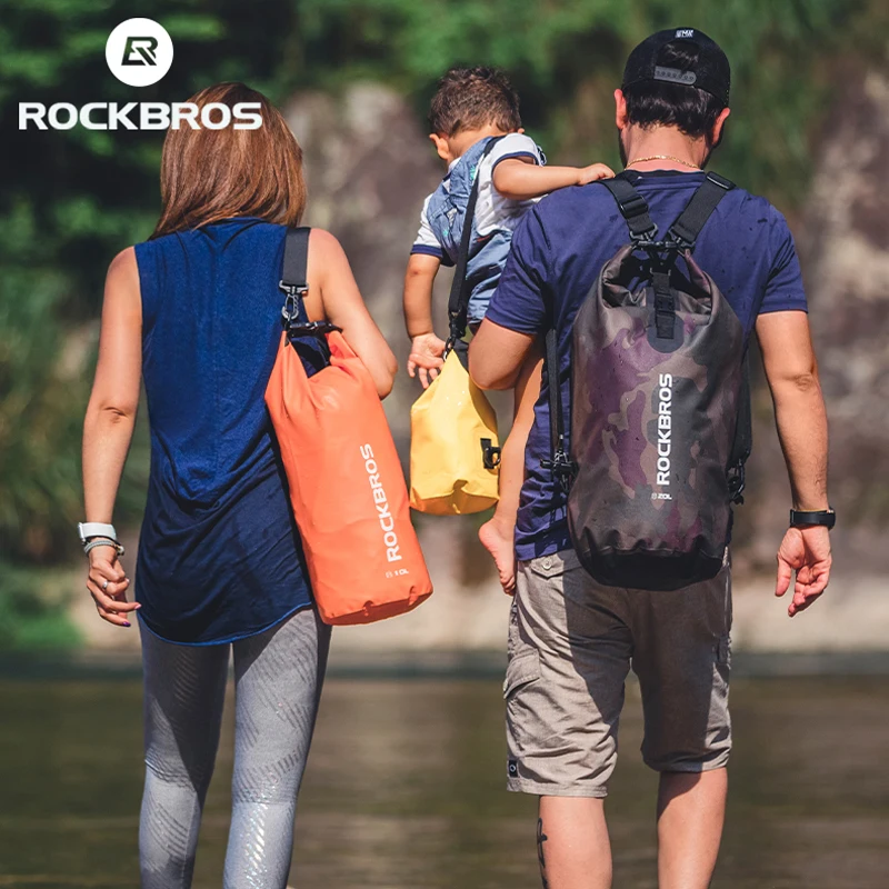 ROCKBROS, 2L, 5L, для плавания, фитнес, водонепроницаемая сумка, Ультралегкая, модный дизайн, для рыбалки, бега, спортзала, Спортивная, Bgas, для мужчин и женщин, 6 цветов