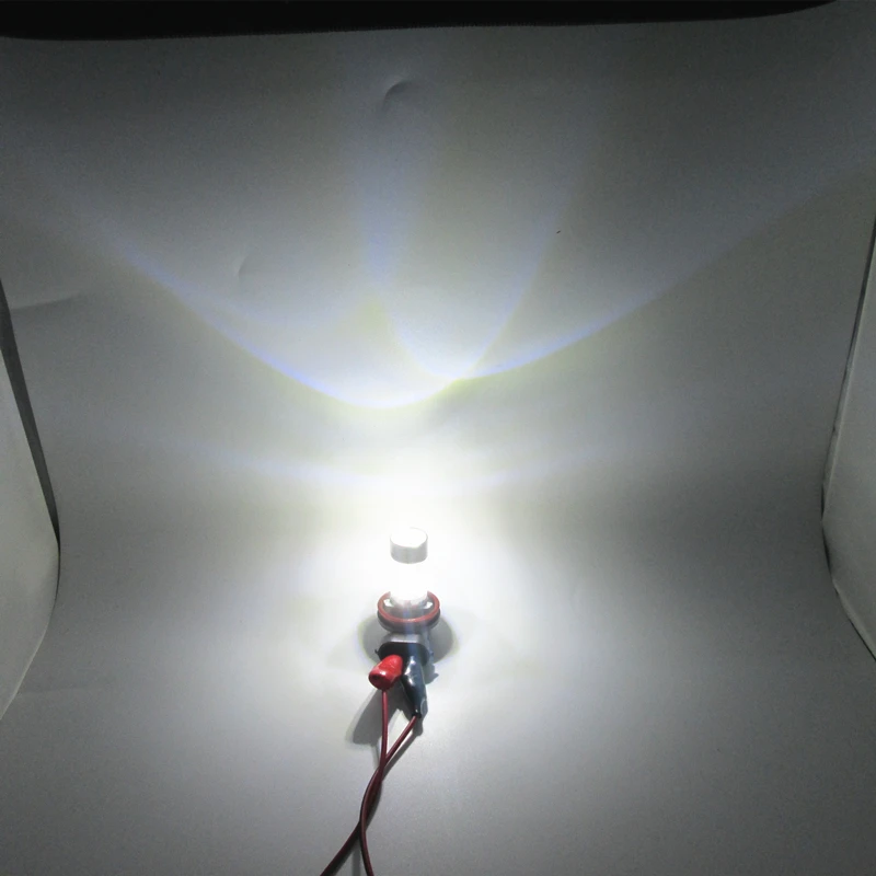 

2pcs Super Bright High Power White 6000K H11 H8 2835 12-LED Fog lights Projector Driving Daytime Running lights