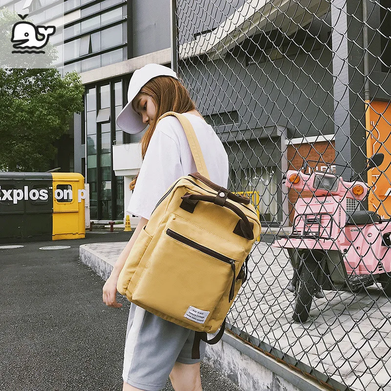 Водонепроницаемый нейлоновый женский рюкзак Harajuku Ulzzang школьный ранец в