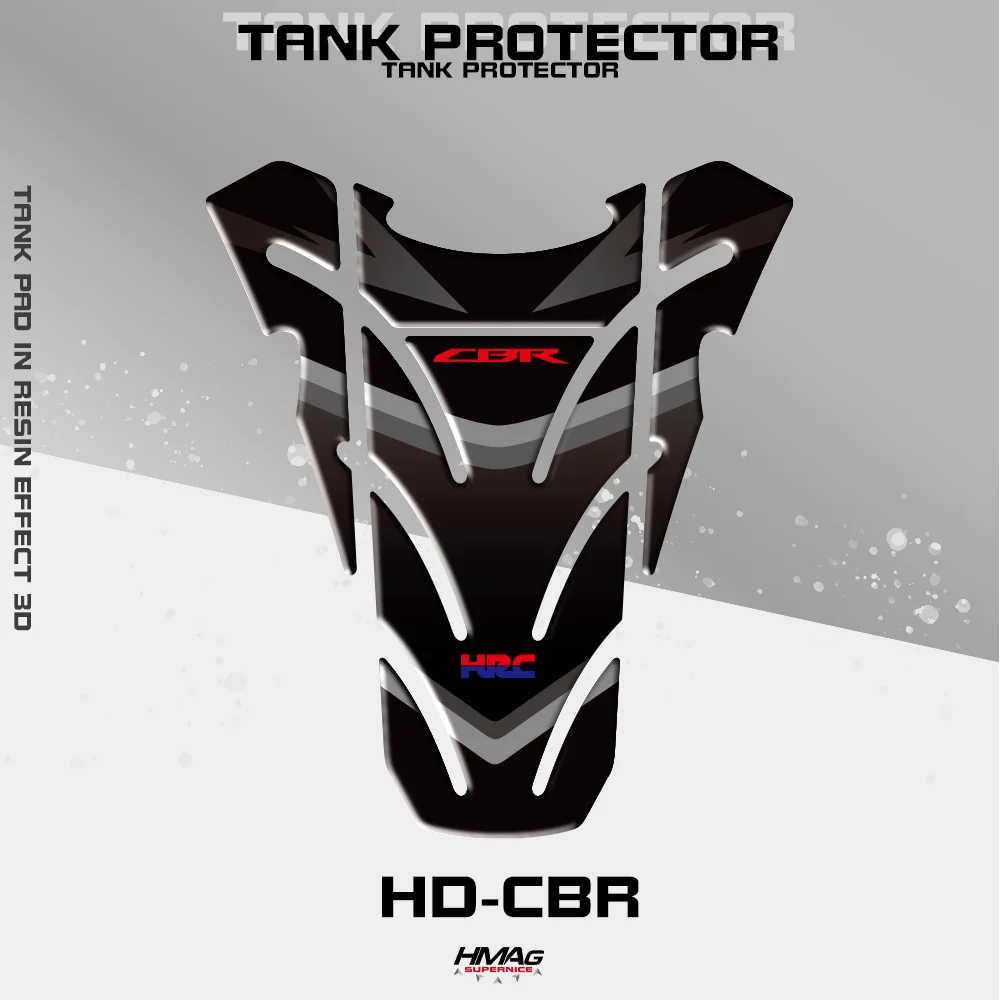 Для Honda CBR HRC CBR600RR CBR1000RR CBR250RR CBR500RR Светоотражающая наклейка на топливный бак