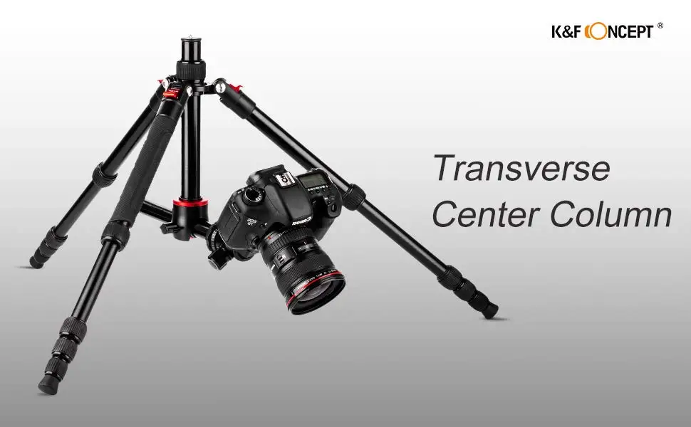K& F концепция TM2515T DSLR камера штатив 60 дюймов профессиональные магниевые алюминиевые штативы портативный монопод 360 градусов шаровая Головка