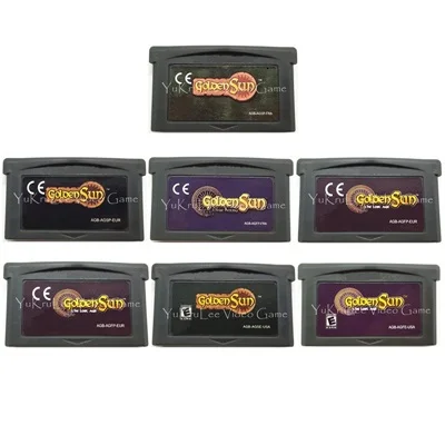 32 бит Видео игровой картридж золотое солнце серии консоль карточная игра для
