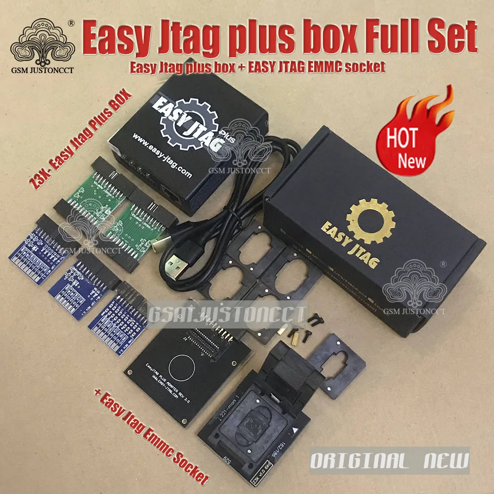 2022 оригинальная новая версия Полный комплект Z3X легкий Jtag plus box Easy-Jtag + Женская
